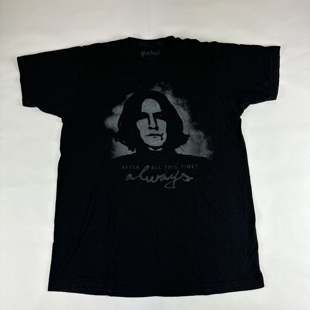 Professor Severus Snape "After All This Time Always" Mens M T-Shirt Harry Potter